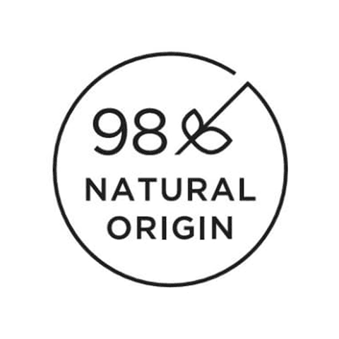 98% Ingredients d'origen natural